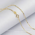 Jewelry Wholesale Gold Plated Necklace S925 Sterling Silver Chain